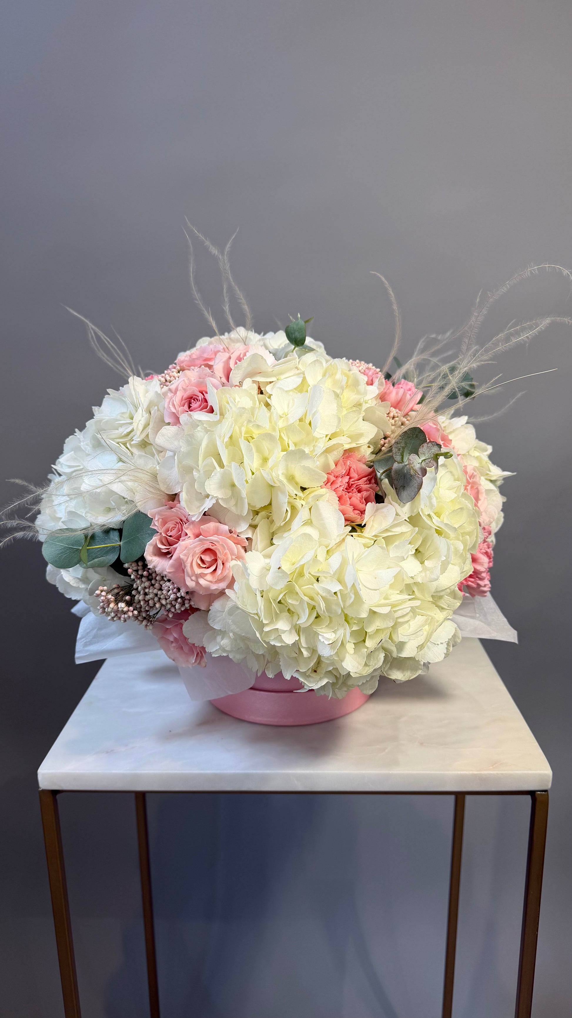 Caja Hortensia Blush