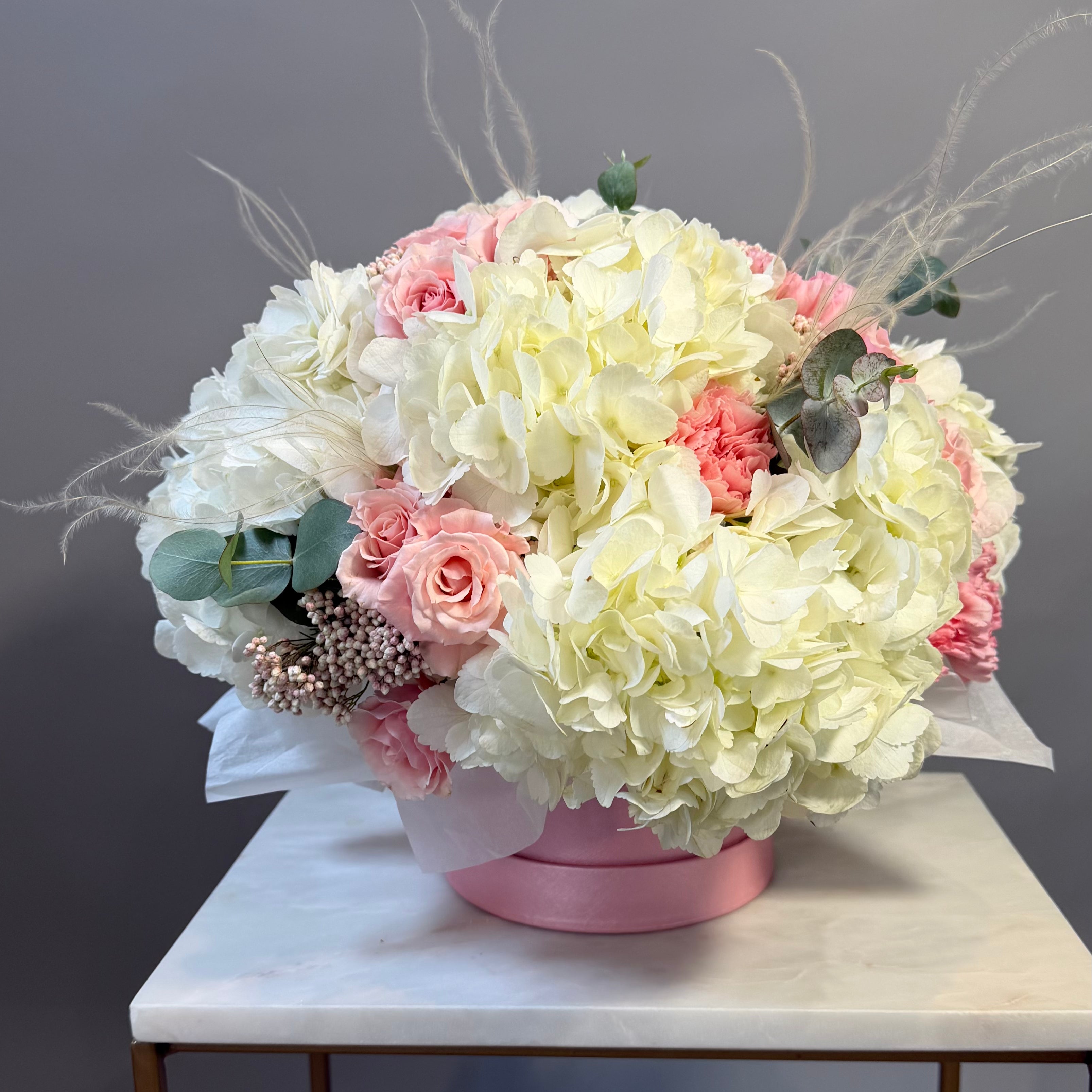 Caja Hortensia Blush