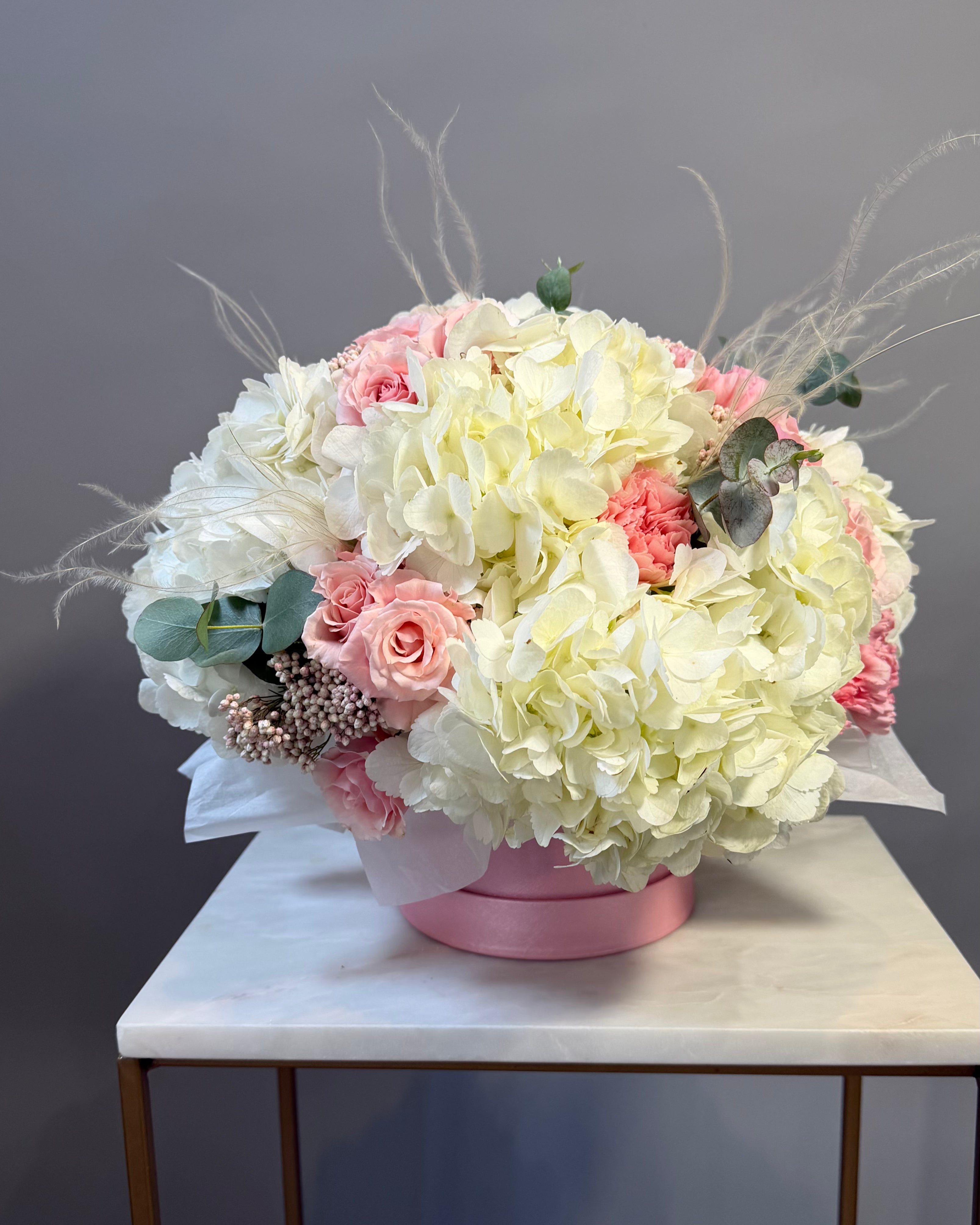 Caja Hortensia Blush