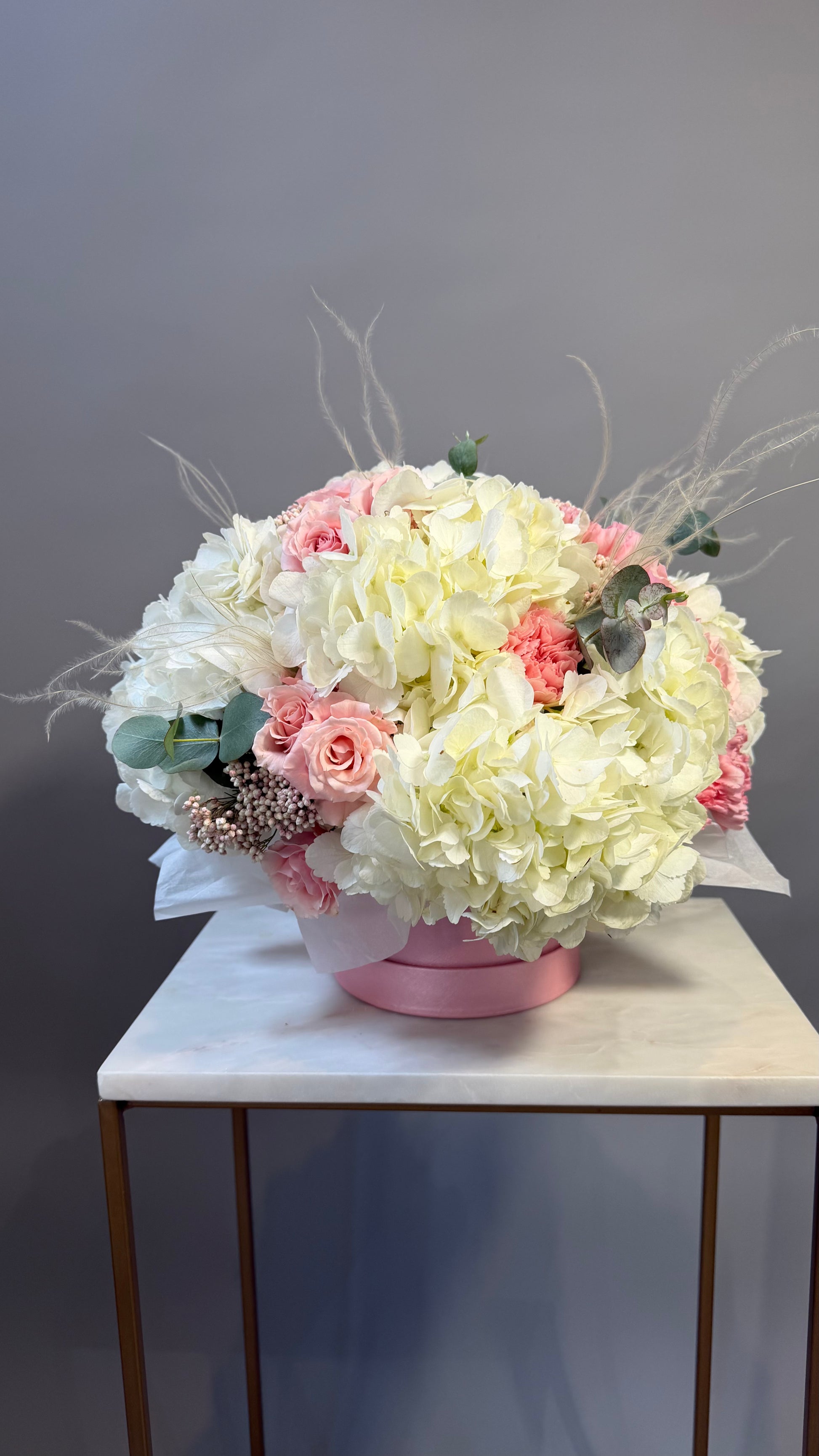 Caja Hortensia Blush